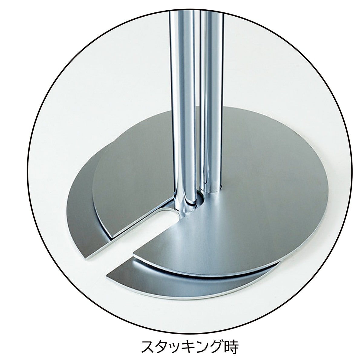 ロープパーティション スタッキングタイプ〔ストエキオリジナル〕 パーテーション