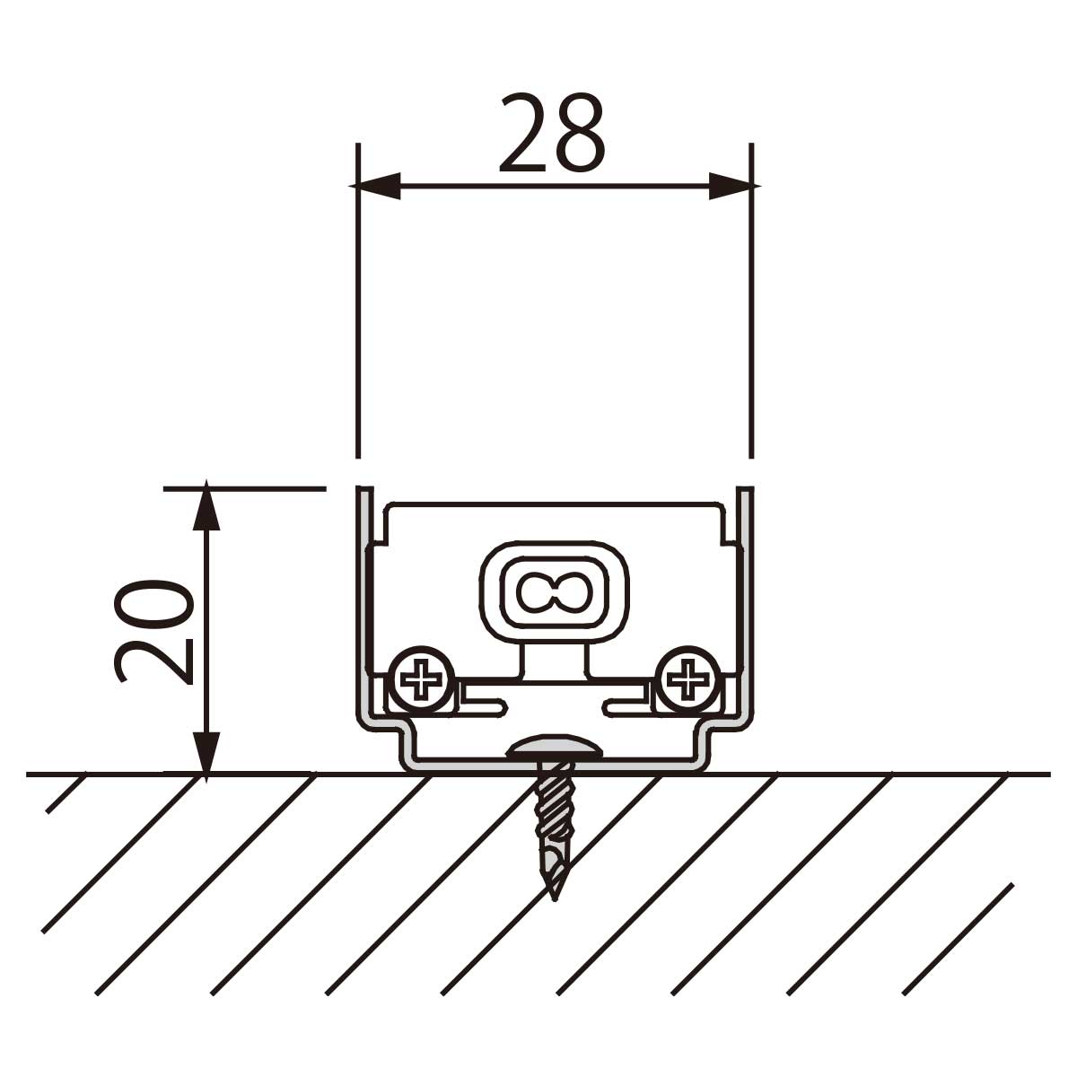 (3)木棚用中間サドル用