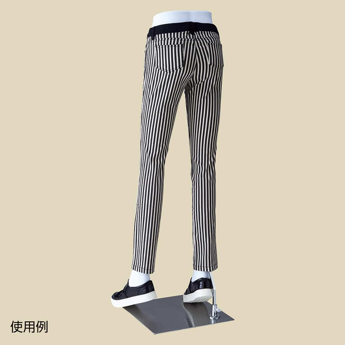 軽量ABS製 婦人パンツトルソー 白〔ストエキオリジナル〕