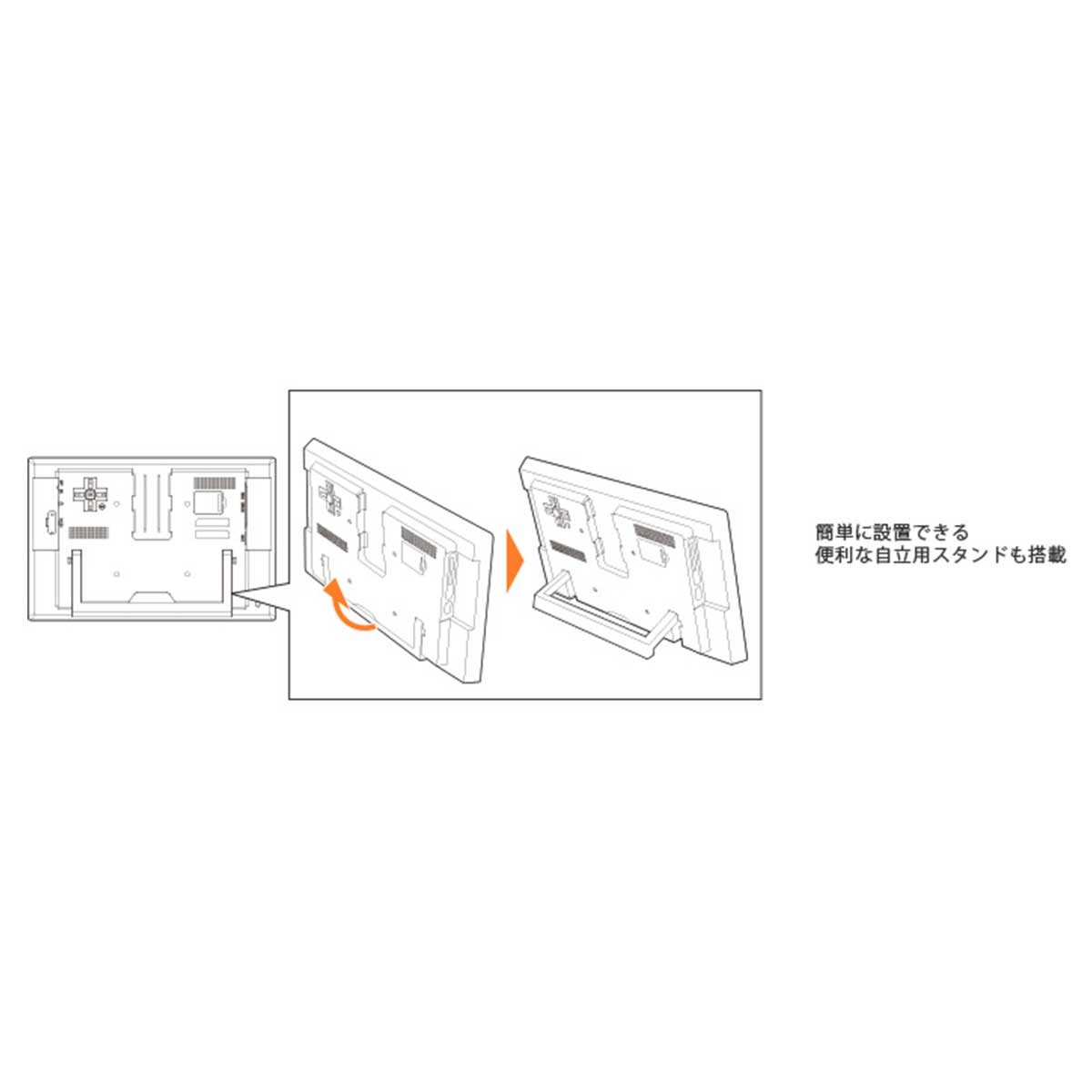 電子ポップモニター W22.8xD2.5xH12cm 【通販】ストア・エキスプレス