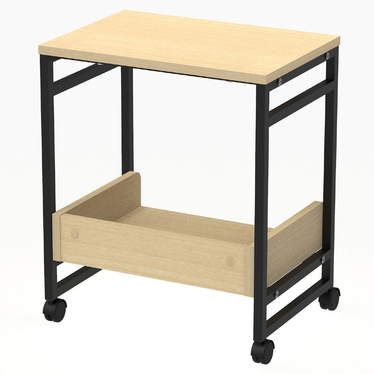 リル キャスターシェルフ ナチュラル