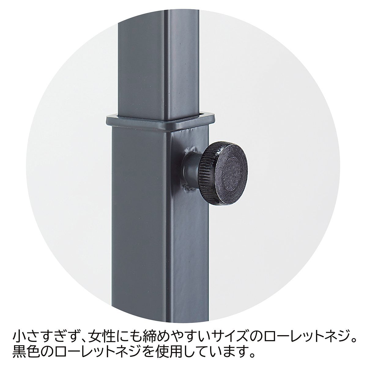 角パイプハンガー グレー 傾斜ハンガー〔ストエキオリジナル〕