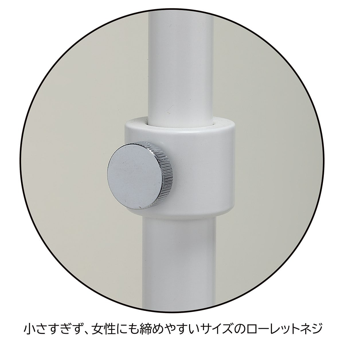 オーバーハンガーラック ホワイト〔ストエキオリジナル〕 本体