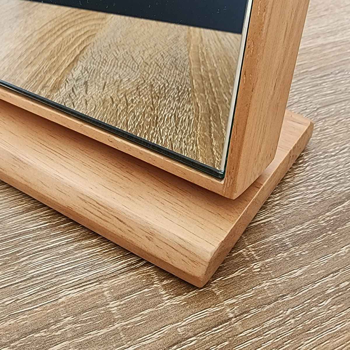 卓上ミラー(鏡厚3mm) ナチュラル