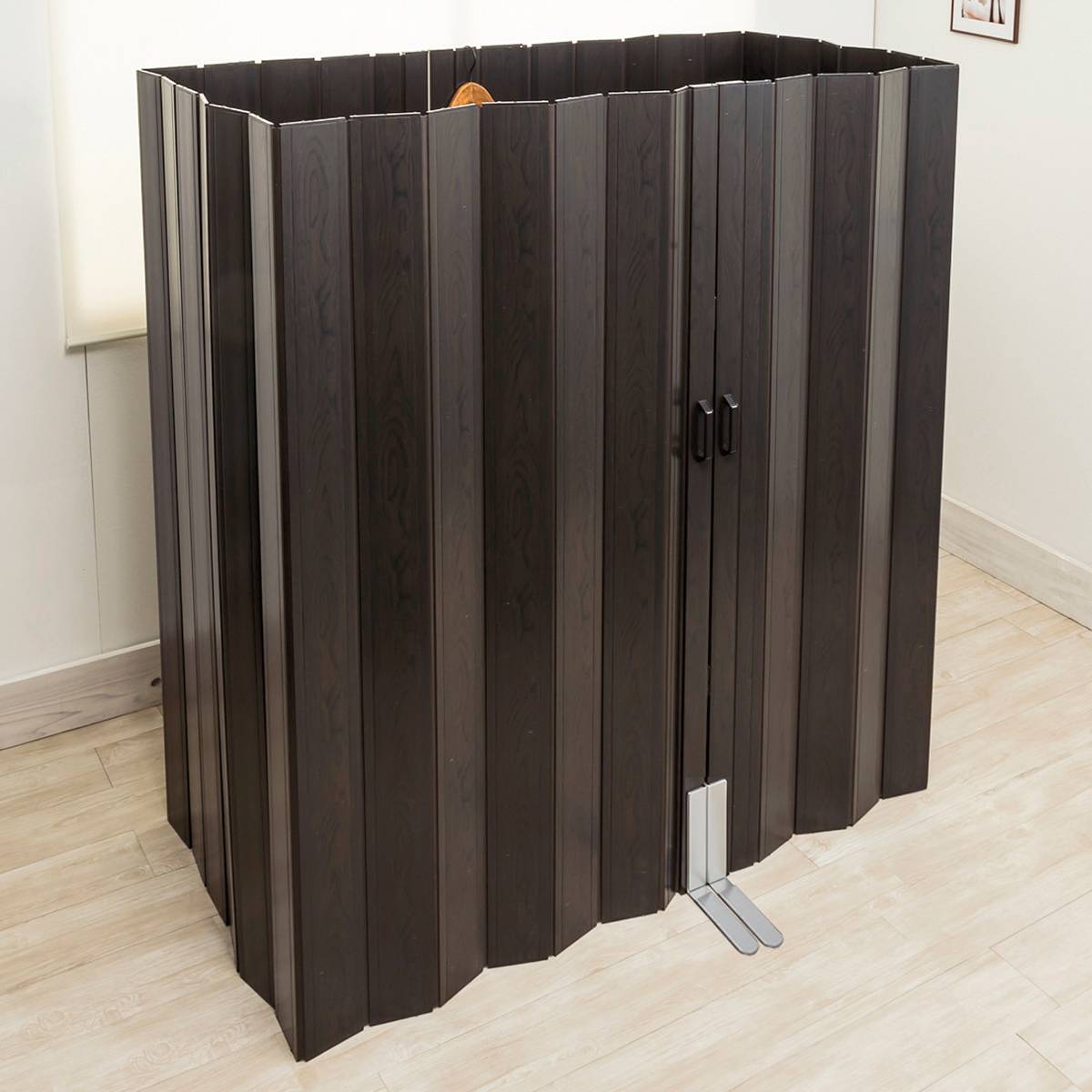 フレキシブルパネルパーティション マグネット付き W180cm ダーク