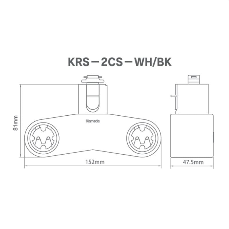 (4)2灯用 ブラック