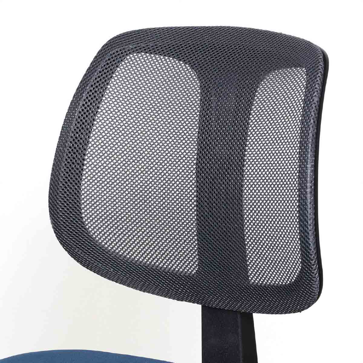 (2)ネイビー 背もたれ部分アップ