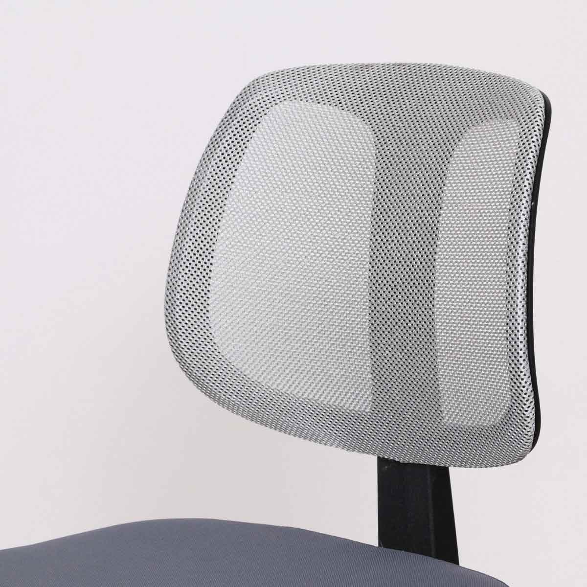 (3)グレー 背もたれ部分アップ