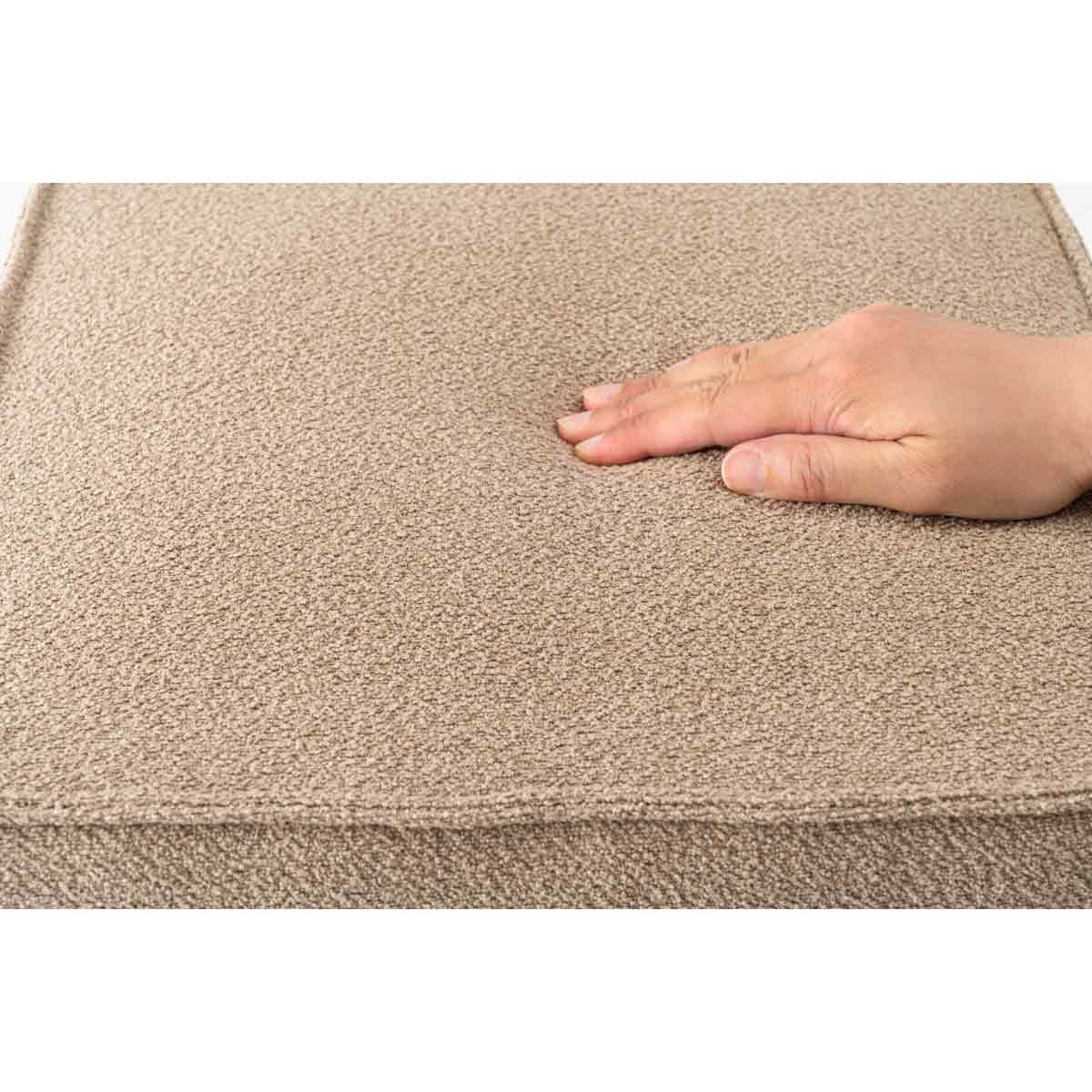 (2)グレーベージュ 座面部分アップ