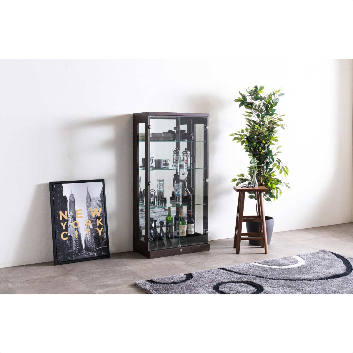 (2)幅64cm ロータイプ ブラウン 使用例