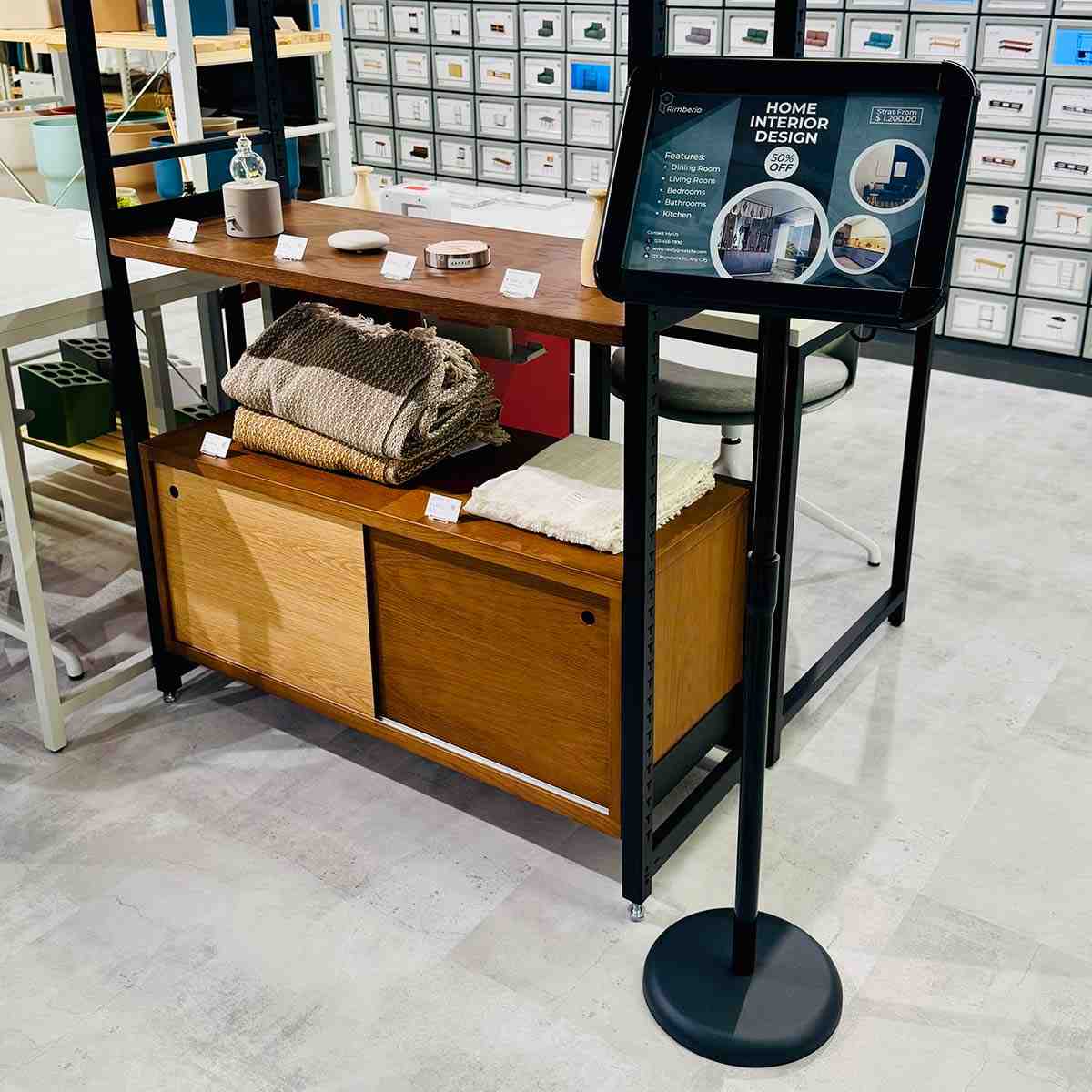 (1)A4ブラック ヨコ向き使用例