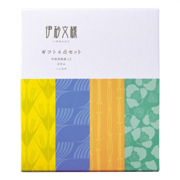 【96セット】 伊砂文様 ギフト4点セット