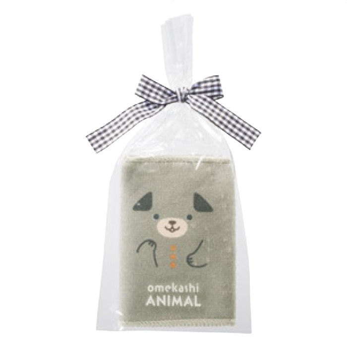 【360枚】おめかしアニマル ハーフハンカチタオル(4色アソート)