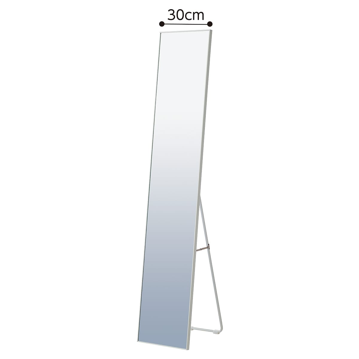 ローコストスタンドミラー(鏡厚3mm)〔ストエキオリジナル〕