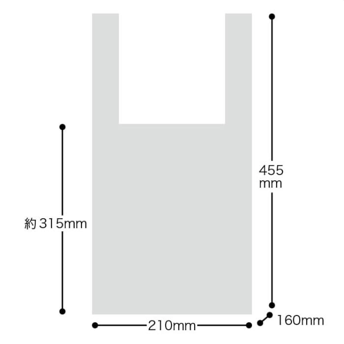 (3)21×45.5[31.5]×横マチ21cm