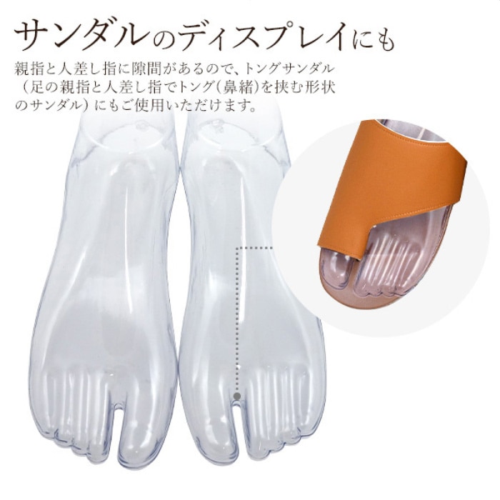 フットディスプレイ 婦人用　両足