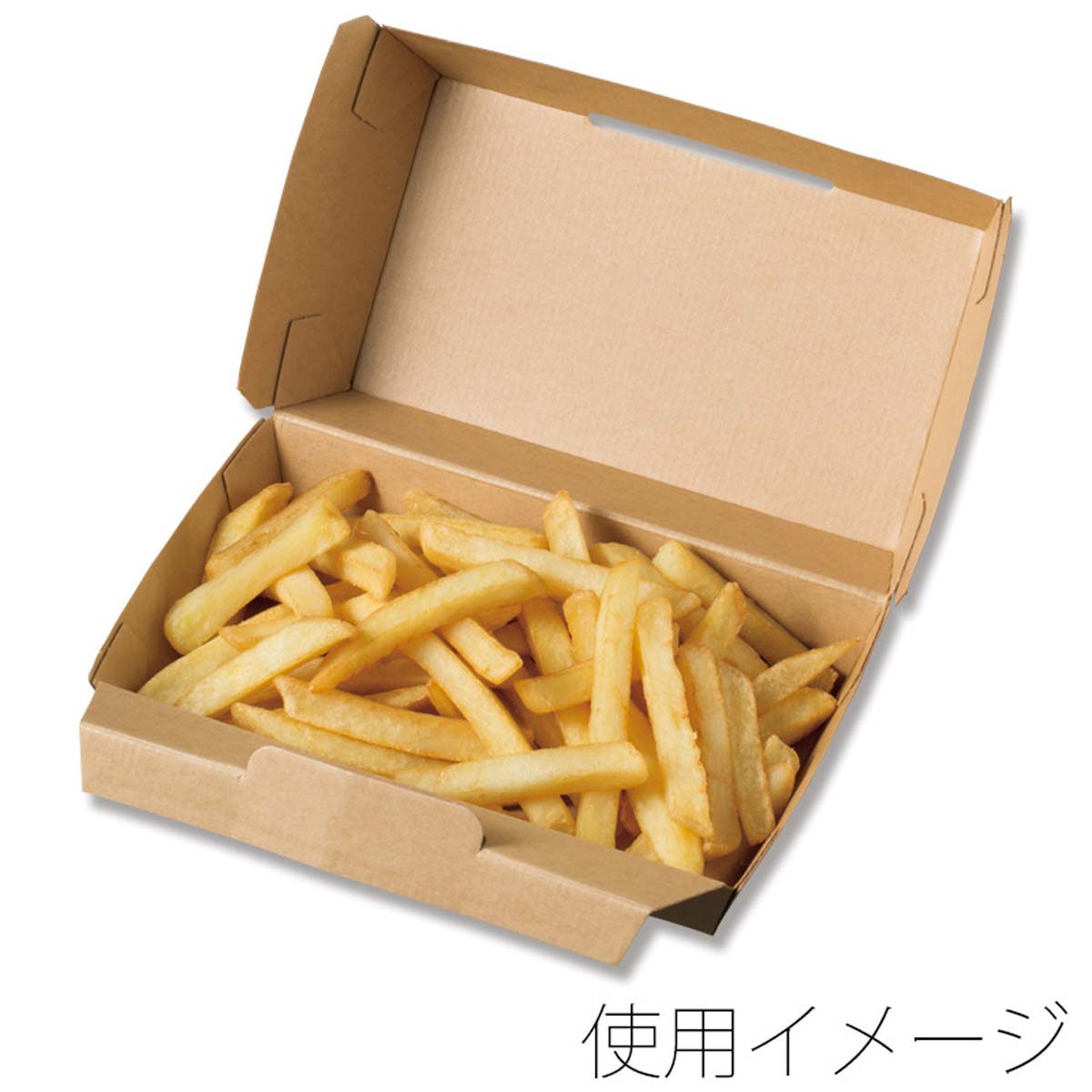 食品容器 300セット ネオクラフト ランチボックス HEIKO 食品容器 ネオクラフト ランチボックス L 10枚/袋