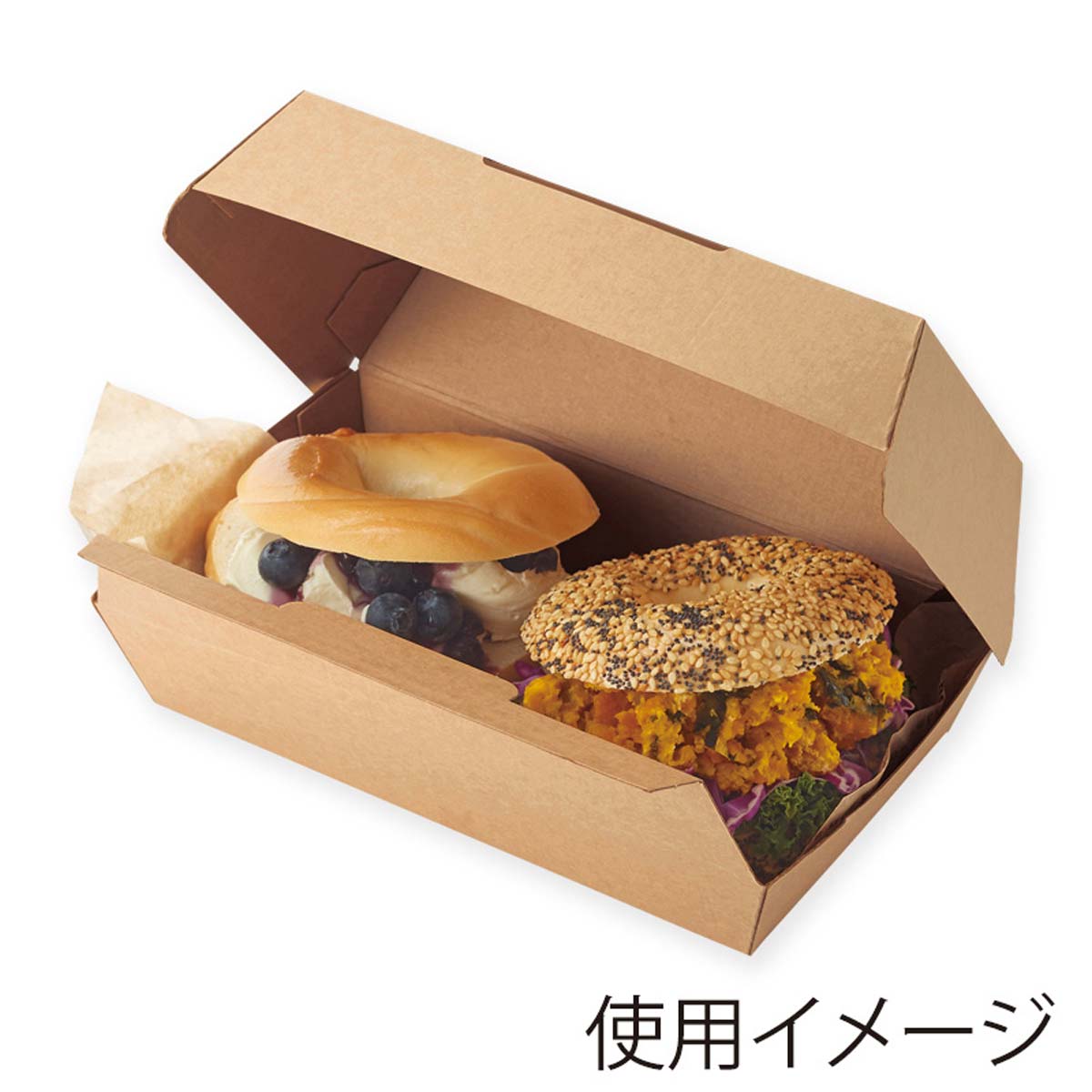 ネオクラフト ランチボックス S 20個