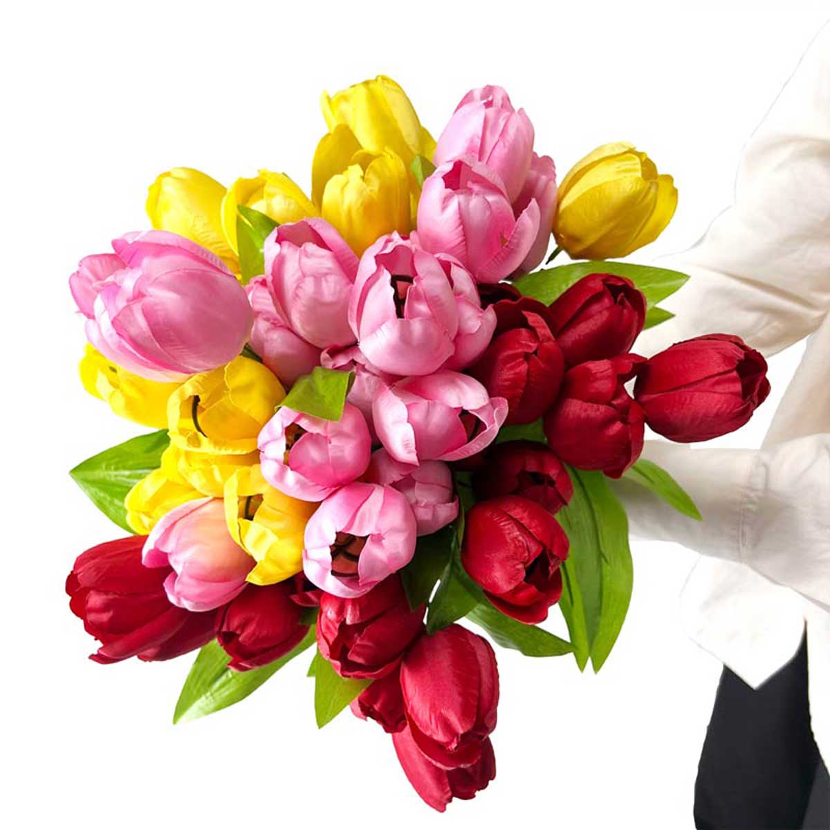 24本セット チューリップスプレー 51cm (造花)