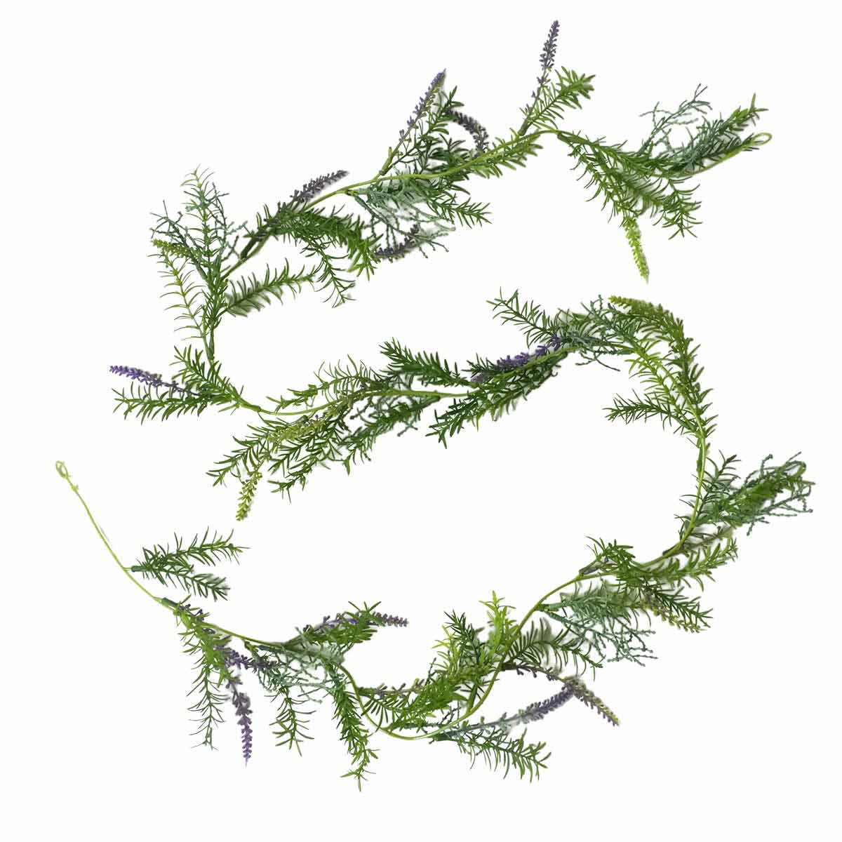 ラベンダー造花ガーランド