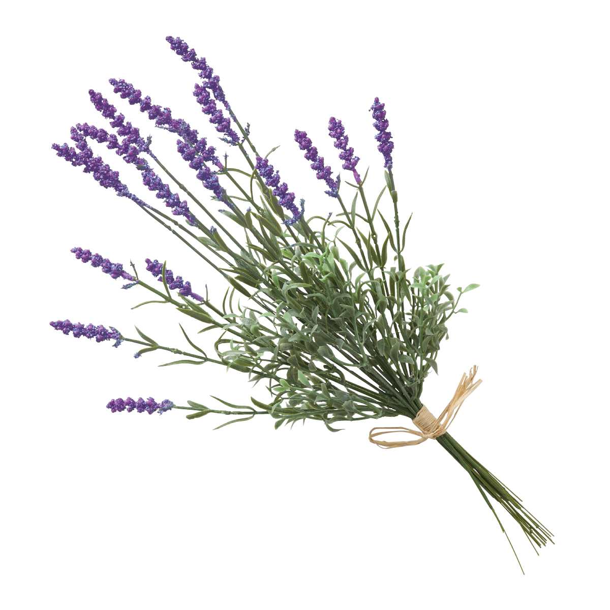 6束セット ラベンダー造花バンドル 38cm