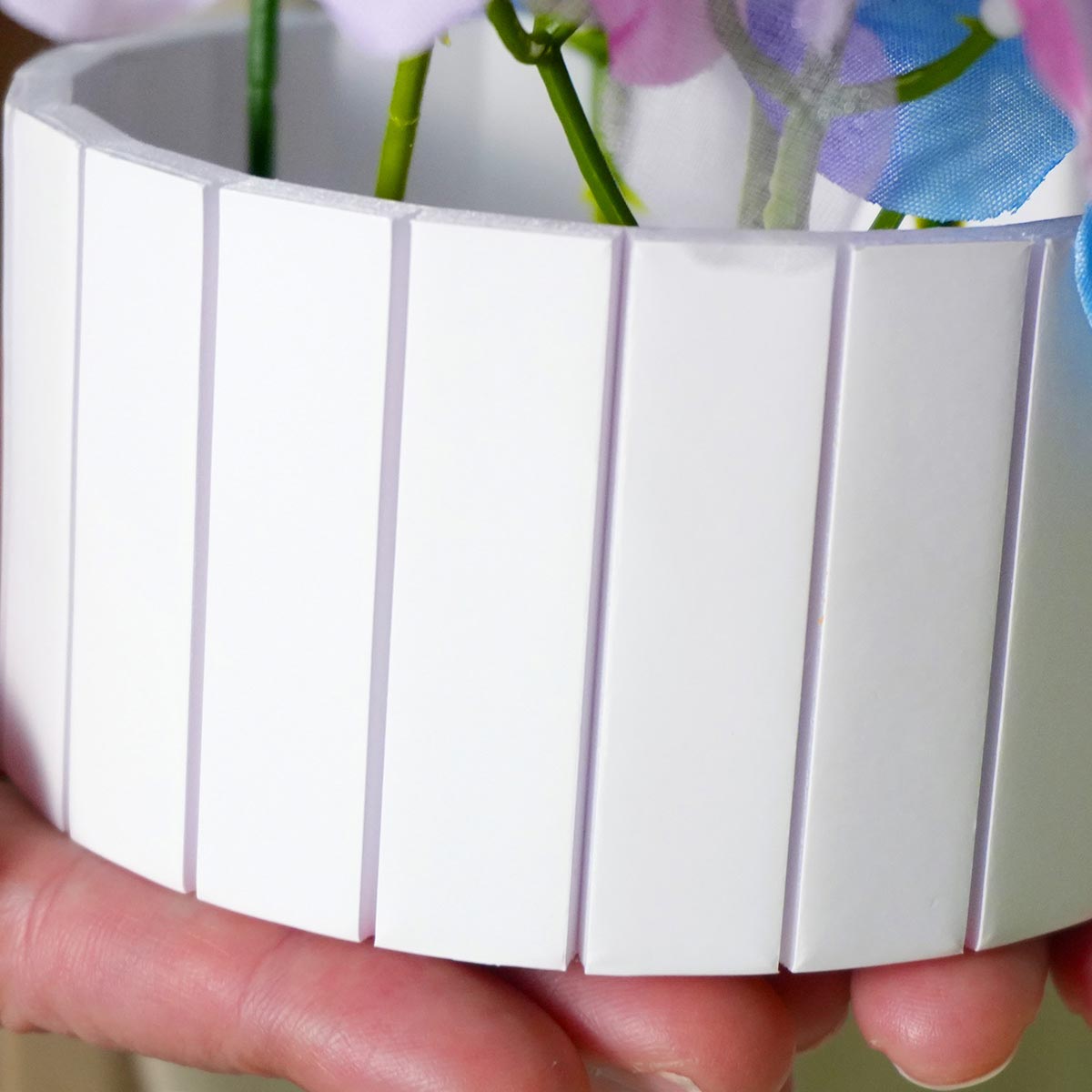 青あじさいアレンジ