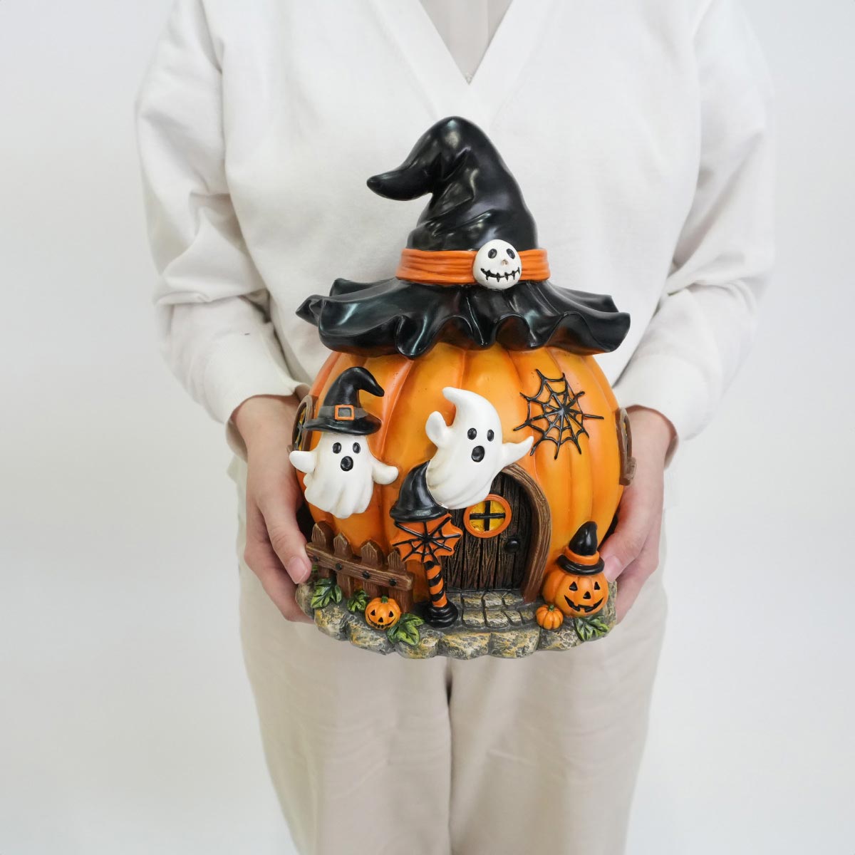 ハロウィンハウスオブジェ 高さ27cm〔ストエキオリジナル〕