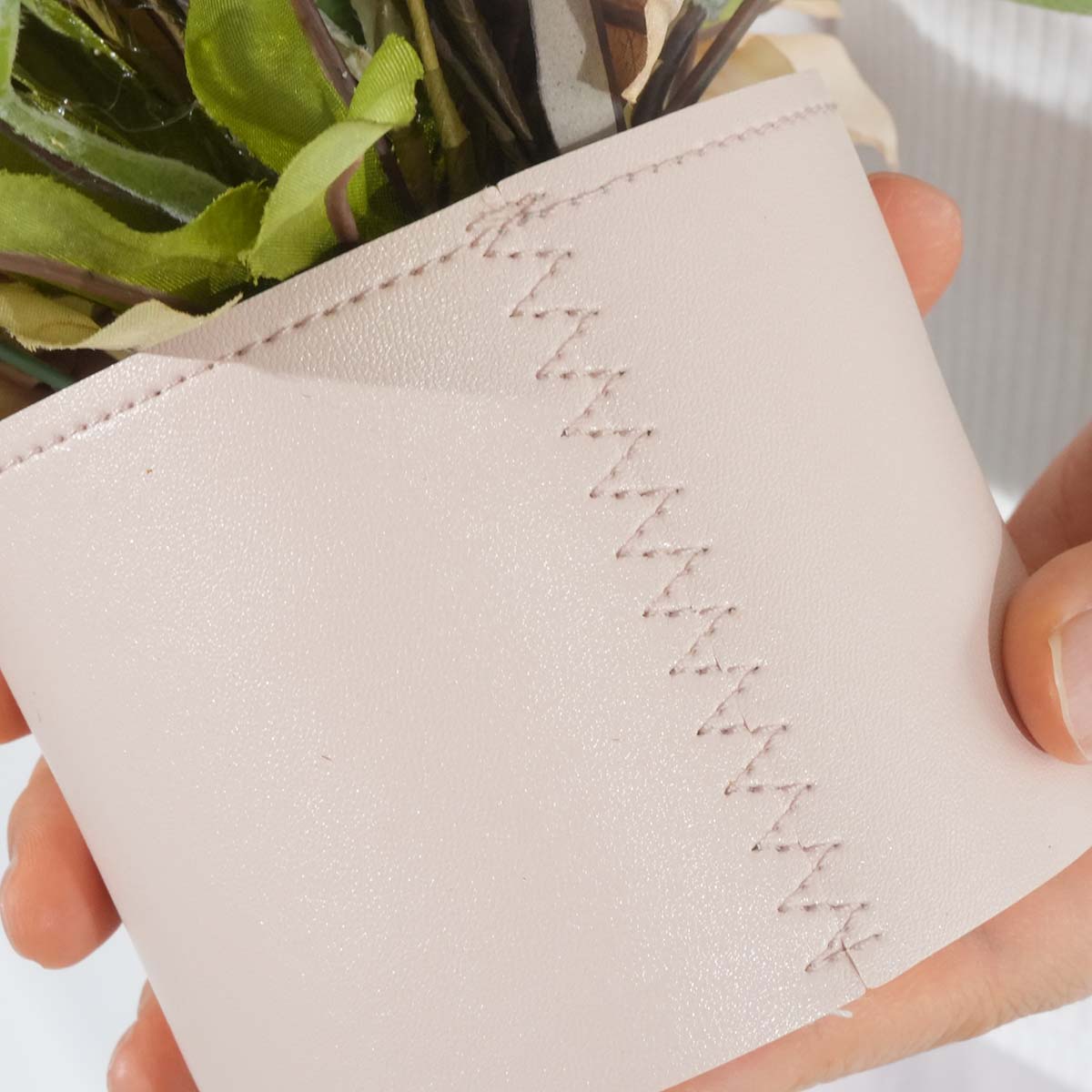 ペールオータムアレンジ幅30cm　(造花)