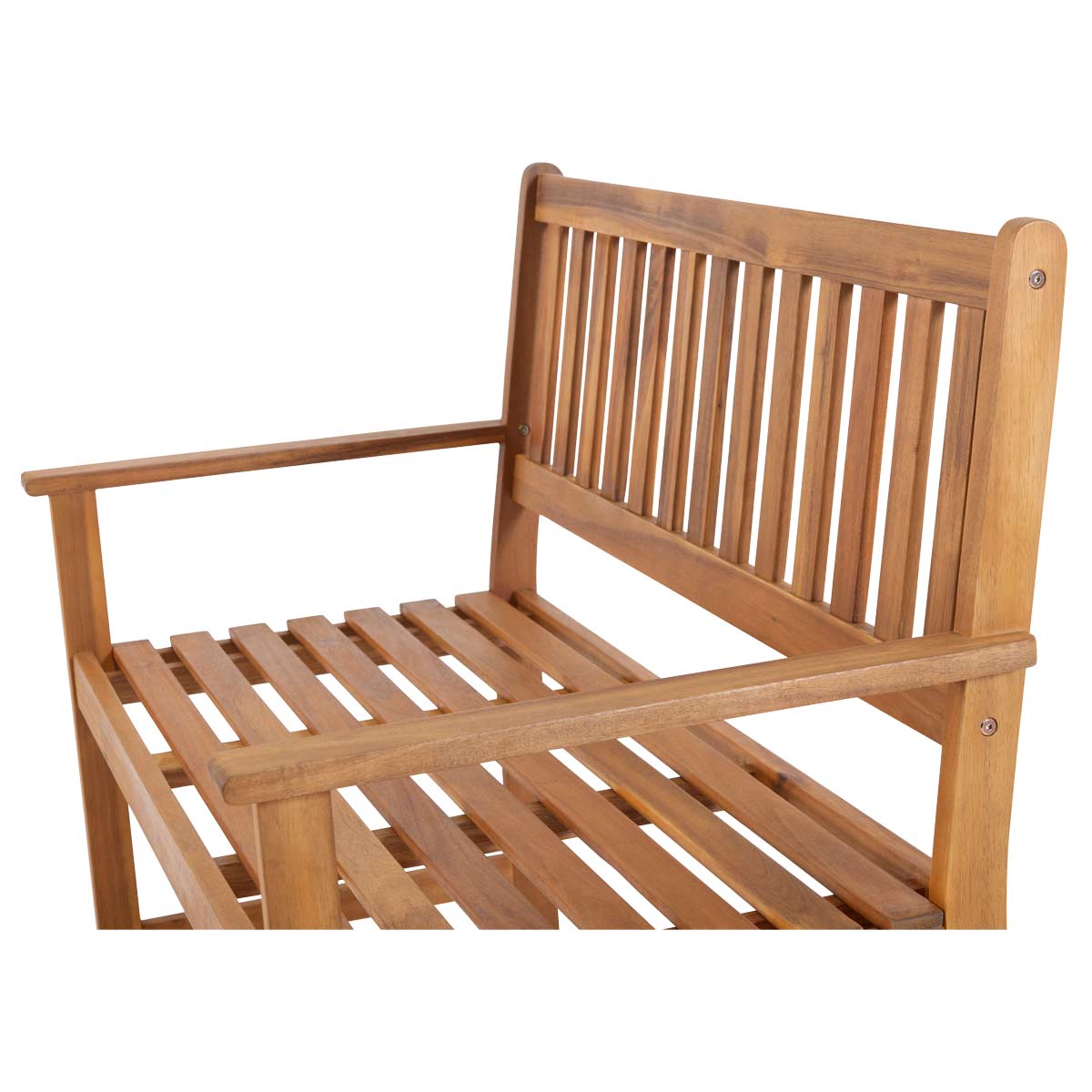 木製ベンチ（2人用）