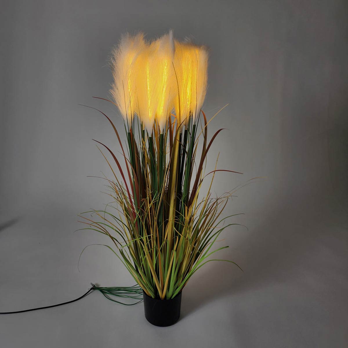 LEDパンパスグラス 高さ12cm