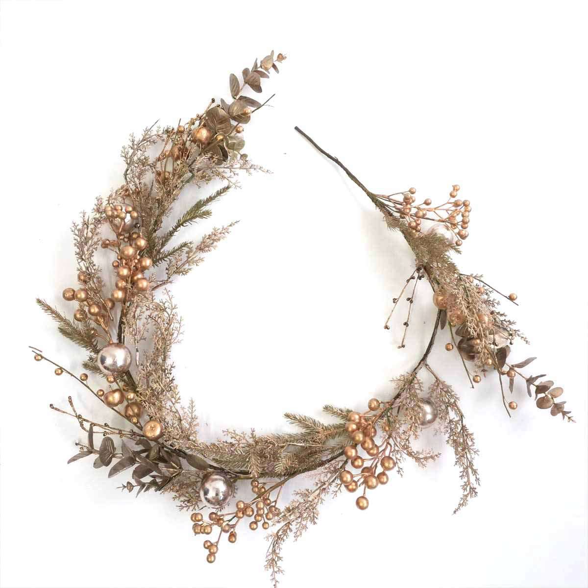 ゴールドデコレーションガーランド