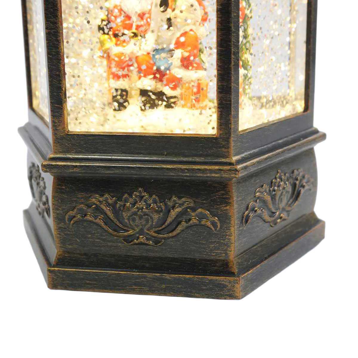 LEDスノーイングライト 六角サンタ