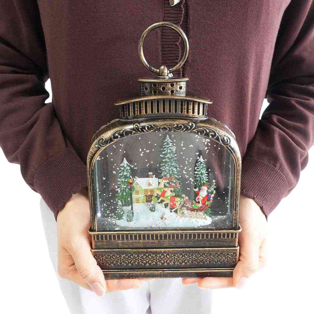 LEDスノーイングライト クリスマスシーン