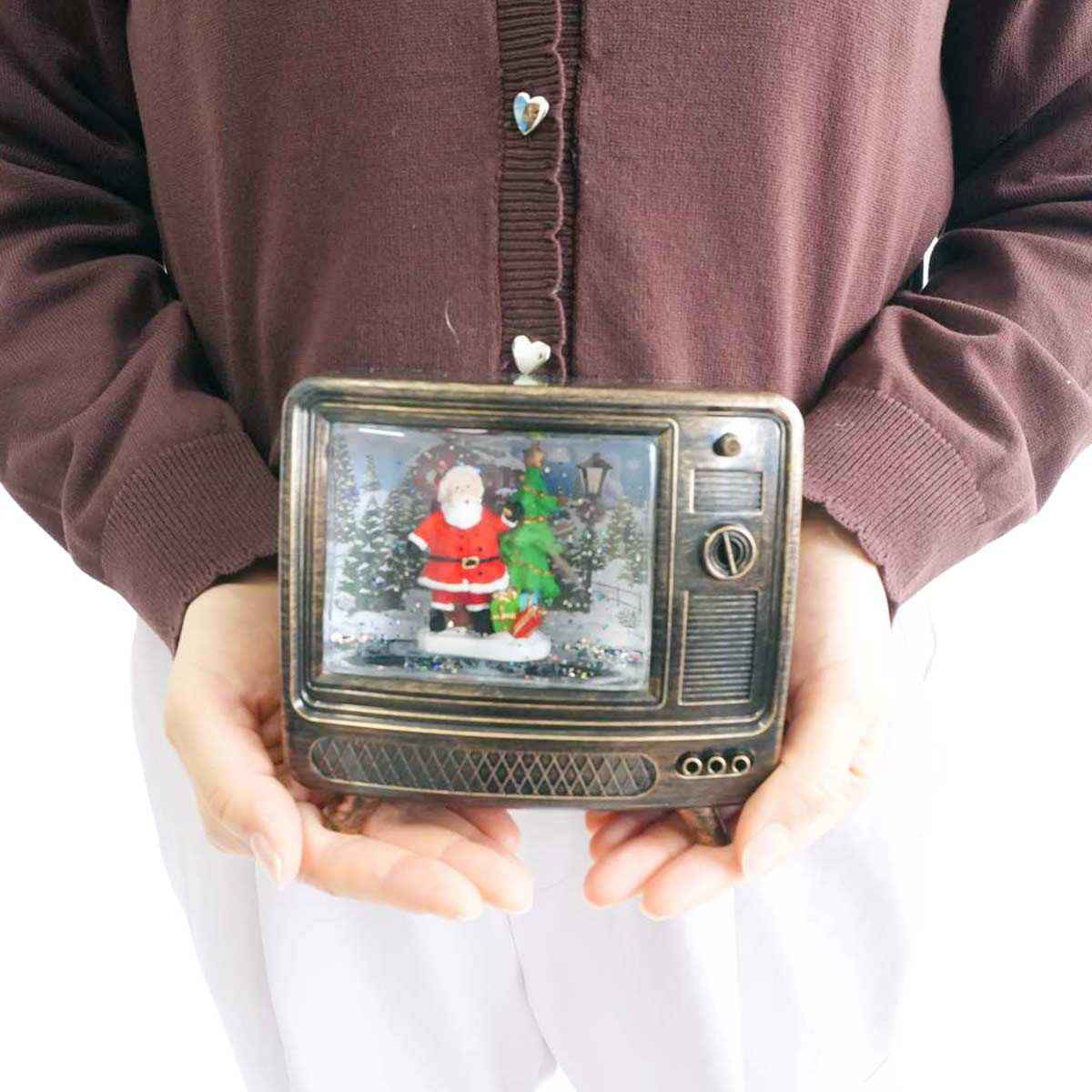 LEDスノーイングライト テレビ