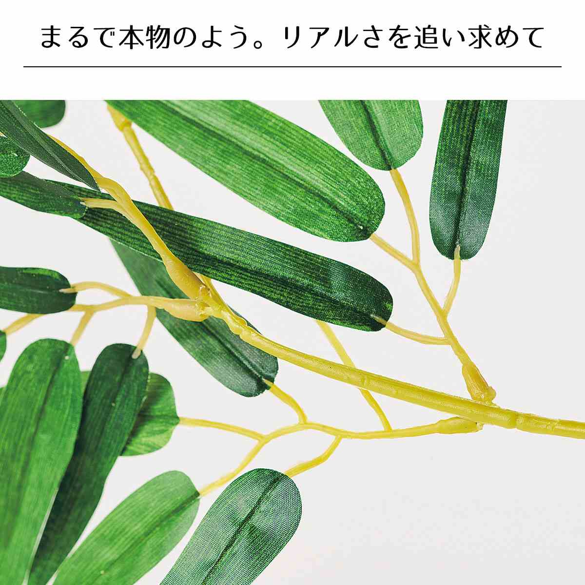 バンブーツリー 人工樹木 フェイクグリーン 高さ210cm 〔ストエキ