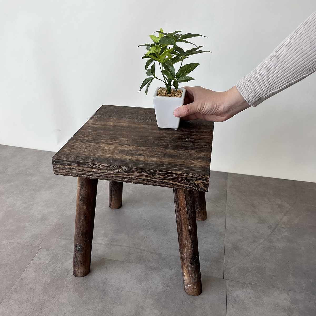 ランバージャックスタンド スクエア ブラウン