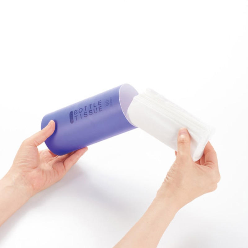 (1)ショートボトルティッシュ 使用例