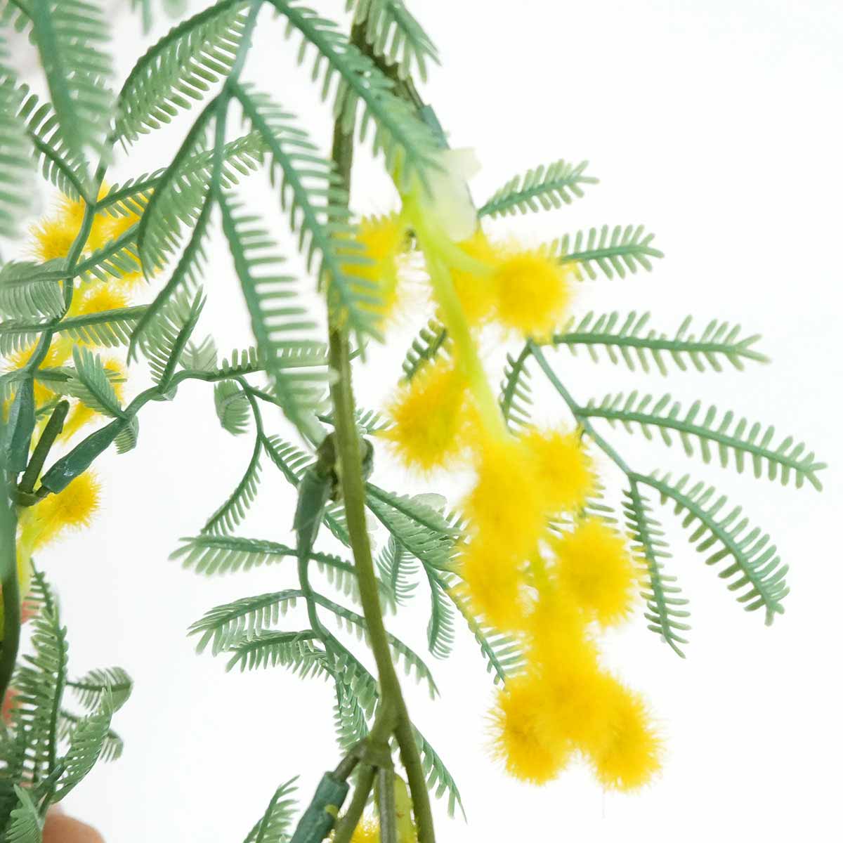 ミモザ造花ガーランド