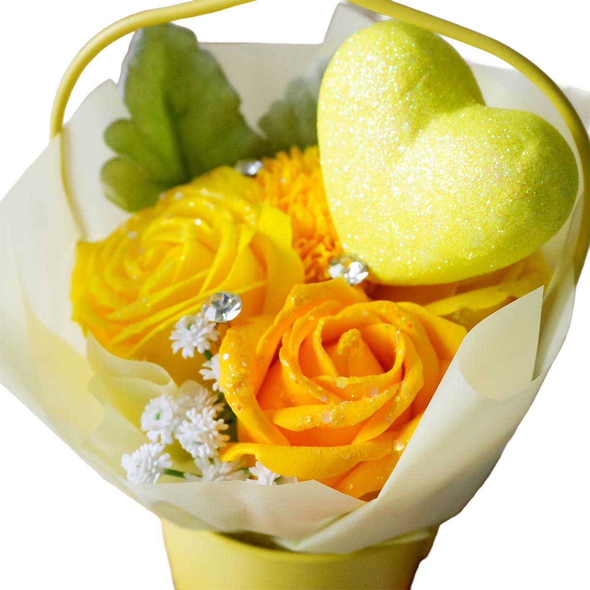 (2)イエロー 部分アップ