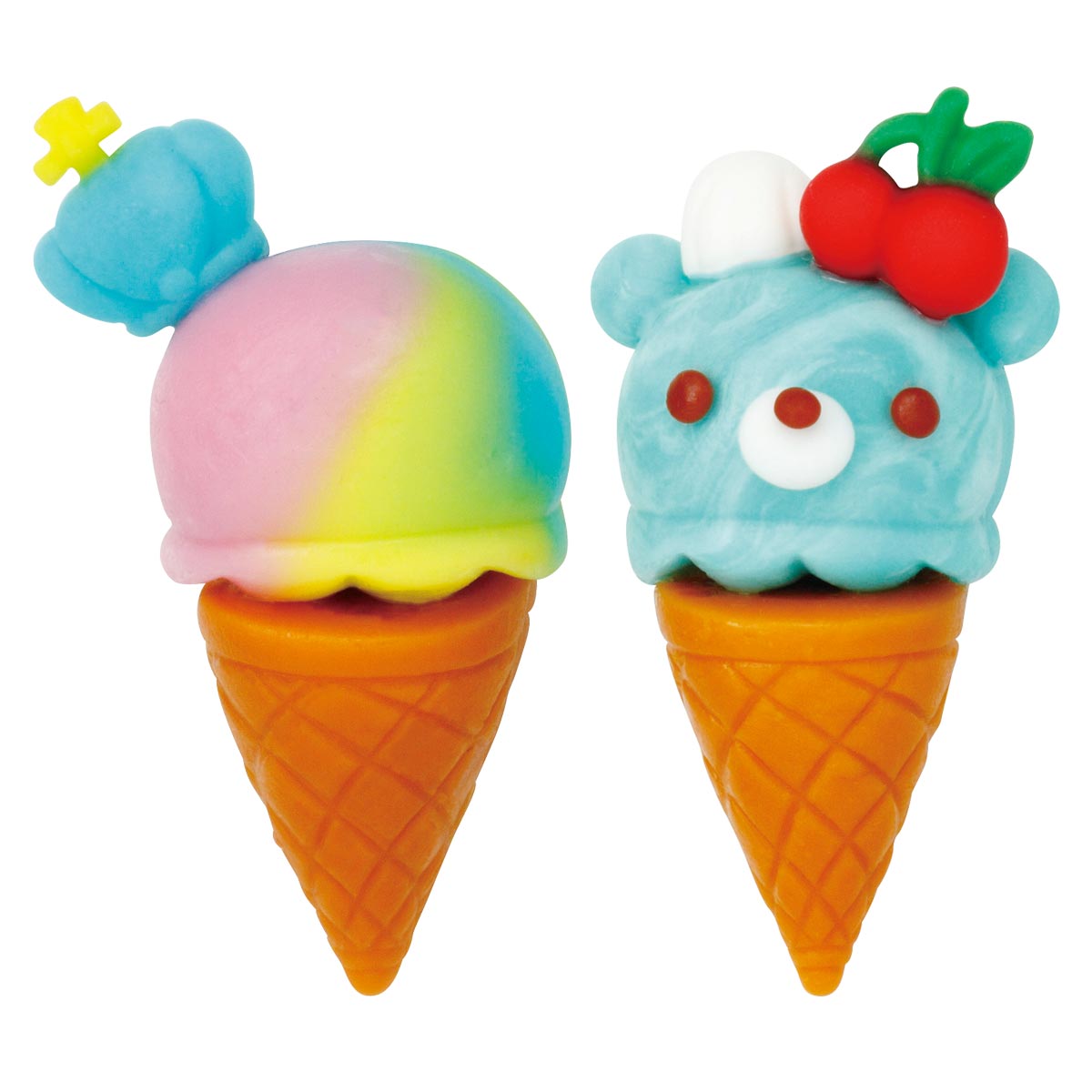 (1)アイスクリーム 作品例