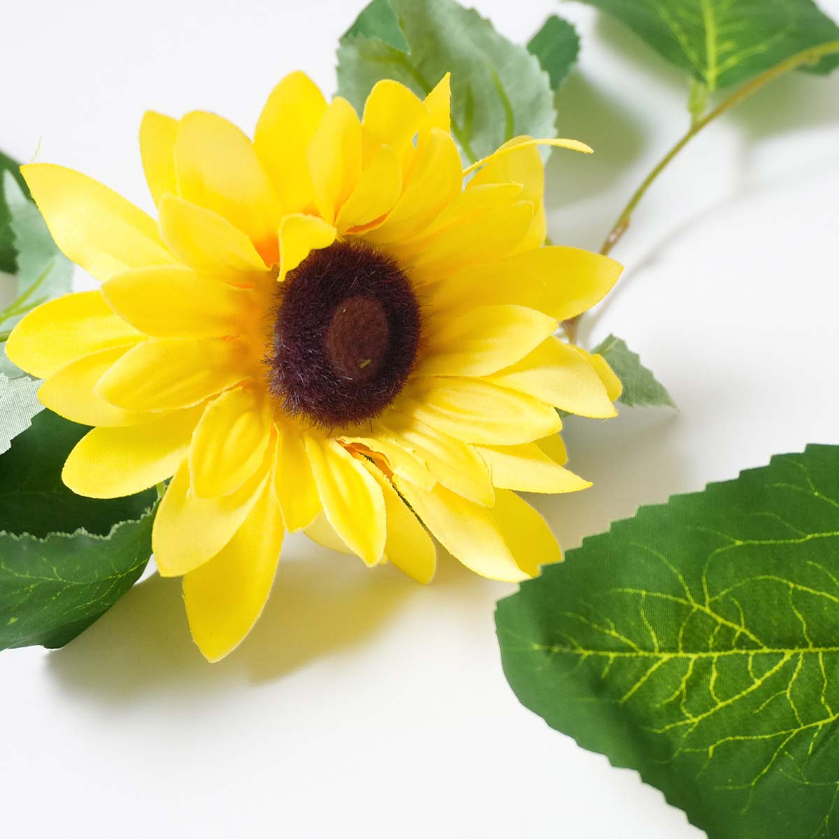 ひまわり造花ガーランド シンプル