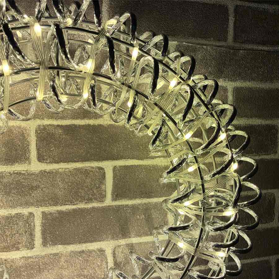 40cm LEDメタルライクリング