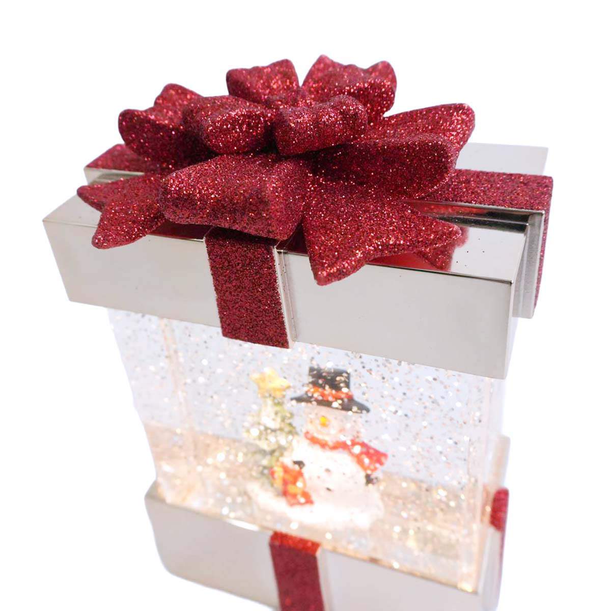 LEDスノーイングライト ギフトスノーマン