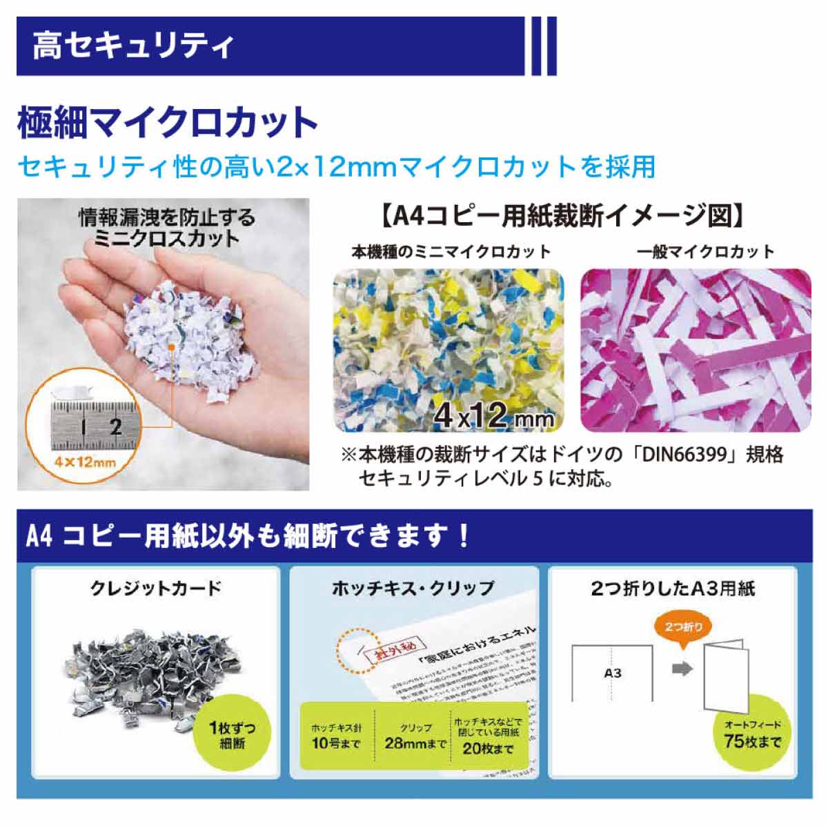 オートフィードシュレッダー