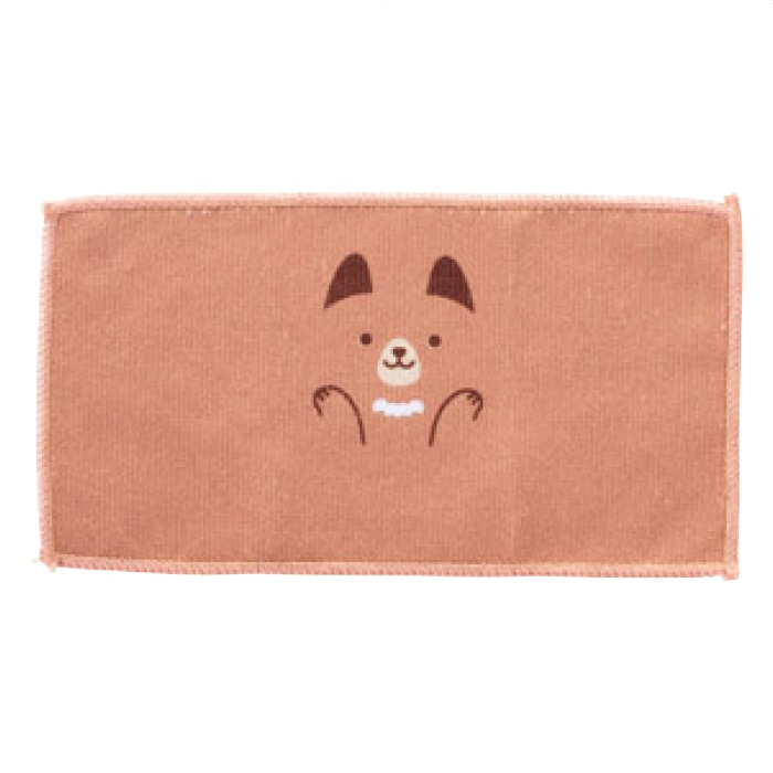 【360枚】おめかしアニマル ハーフハンカチタオル(4色アソート)