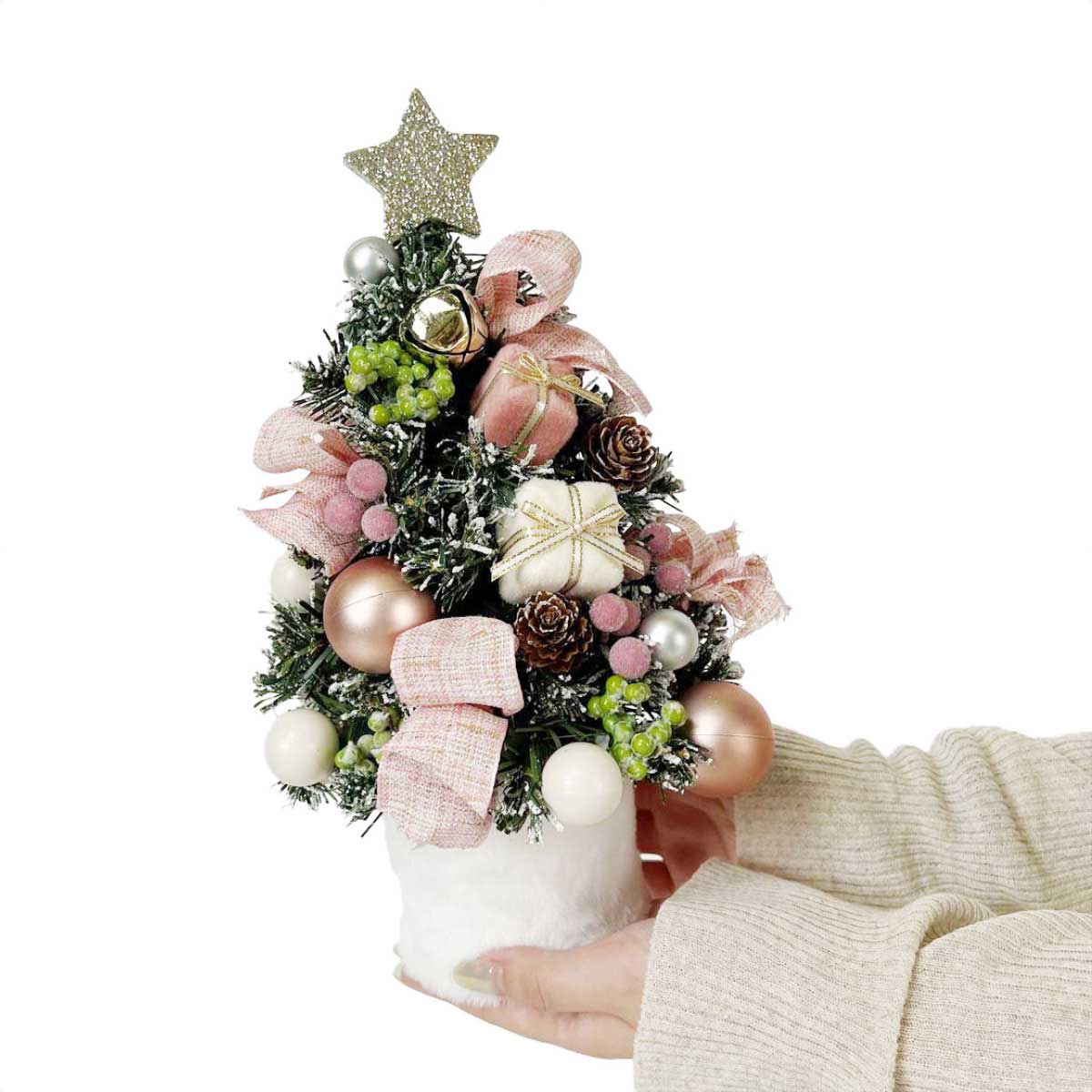 ファーポットクリスマスツリー 高さ32cm