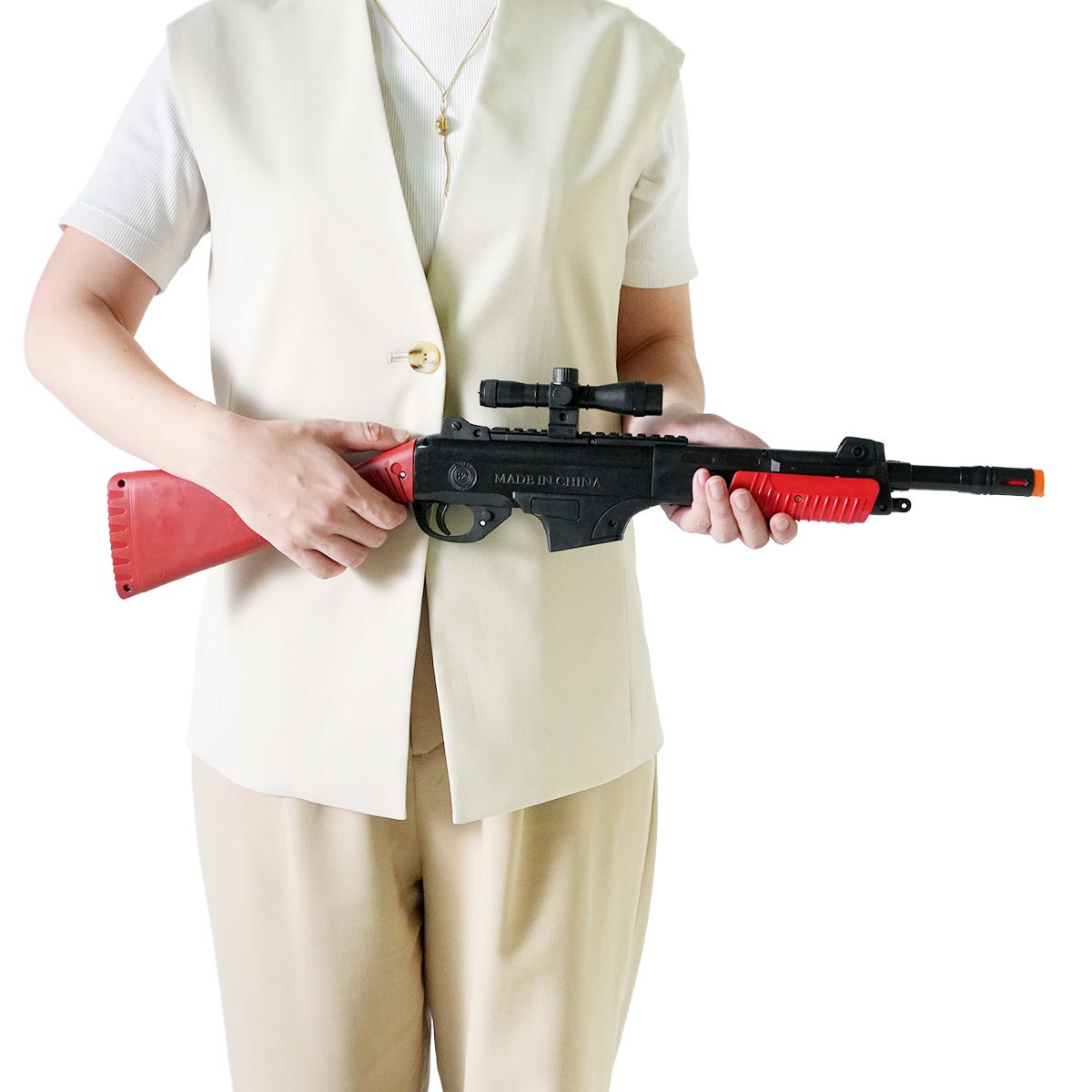 (1)本体 射的用鉄砲