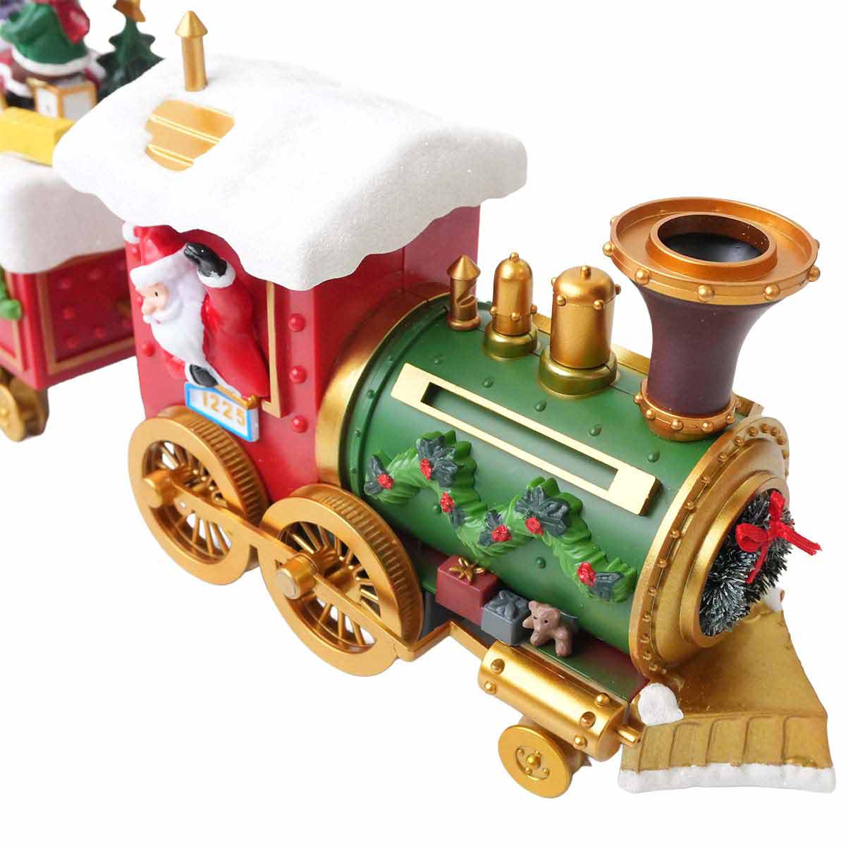 LEDクリスマストレインセット直径137cm
