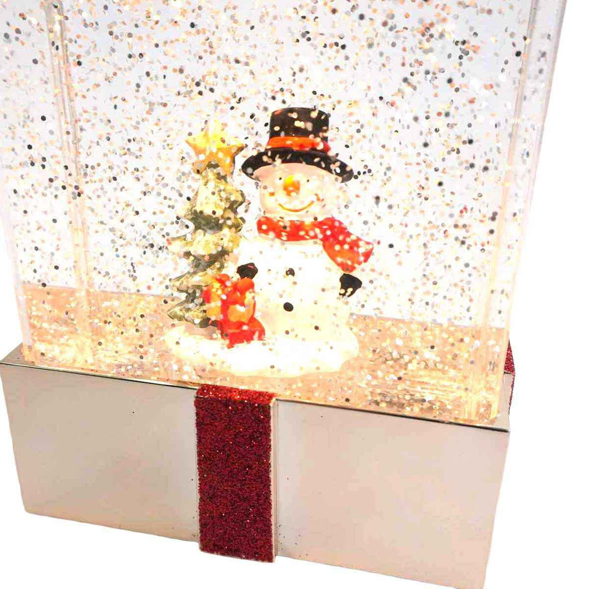 LEDスノーイングライト ギフトスノーマン