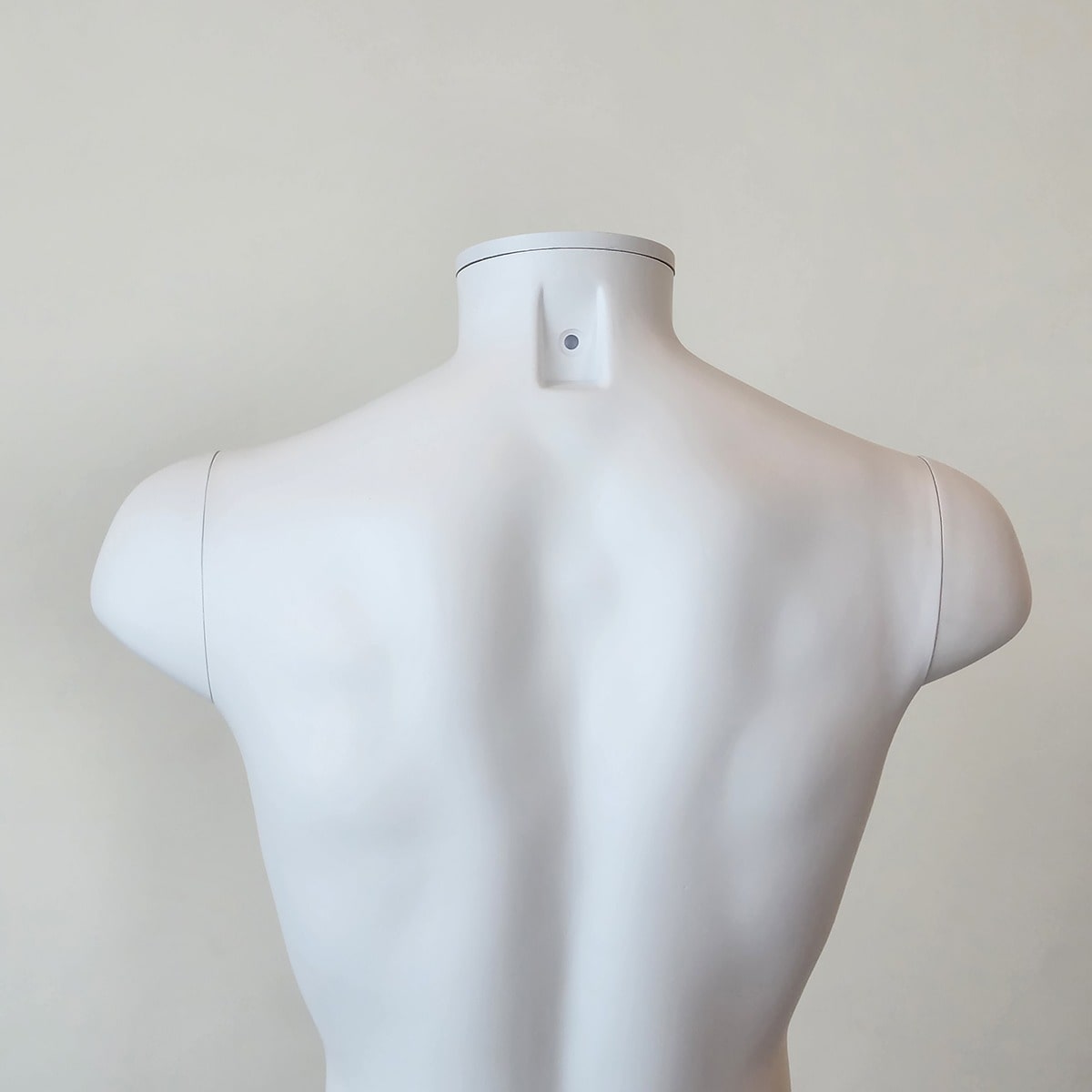 PP製 紳士トルソー〔ストエキオリジナル〕 ホワイト